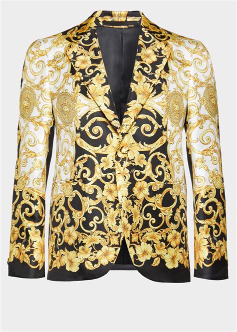 versace blazer men's sale|versace men's blazer suit.